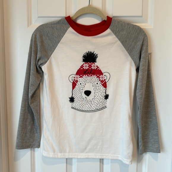 Wondershop Other - Wondershop Lil Bear Holiday Christmas Winter Pajama Top T Shirt - Sz 10